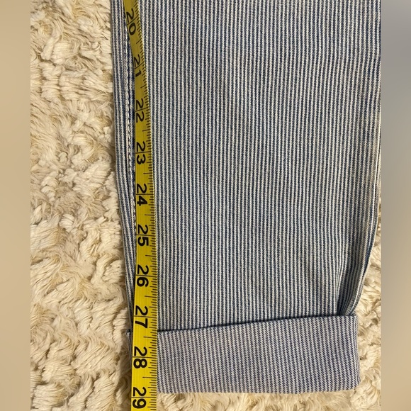 NWT INC Denim Women’s Size 4 Pinstriped Skinny Regular Fit Denim Jeans - Picture 6 of 6